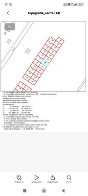 Жер план сатылады, 4 соток Но'кис каласы Жана базар МФЙ