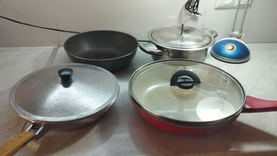 Кастрюля и сковородка