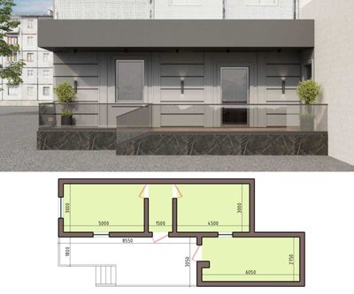 Дружба народов, ориентир U-tower 58м2