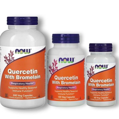 Кверцетин бромелайн NOW Quercetin With Bromelain 240 капсул