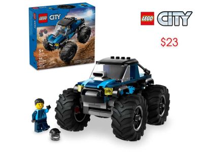 Конструктор LEGO City Синий Монстр-трак 60402