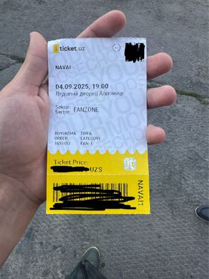 Билет на концерт Наваи
