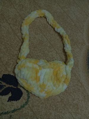 Вязаная ручная сумочка