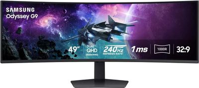 [НОВЫЙ] Монитор Samsung 49" Odyssey G9 LS49CG954EAMXUE 5K 240Hz QLED