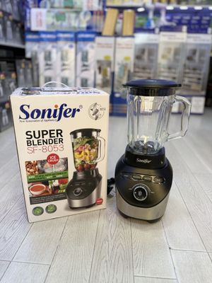 Sonifer blender 1000 W muz maydalaydigan funksiya bor o’qi temirligi