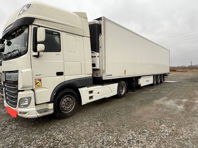 DAF XF 480 EURO 6 + KRONE Реф Сотилади