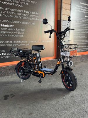 Свой электро-велосипед без кредита / Kreditlarsiz Elektr Velosiped