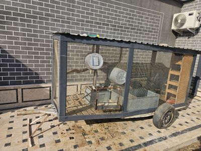 Товук клетка на колёсах сотилади