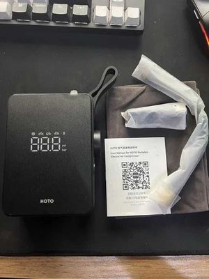 Умный насос Xiaomi Hoto Portable Electric Air Compressor