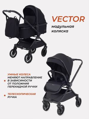 Коляска универсальная 2 в 1 Rant Vector