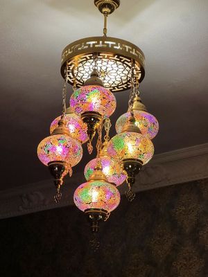 Турецкая привозная люстра
