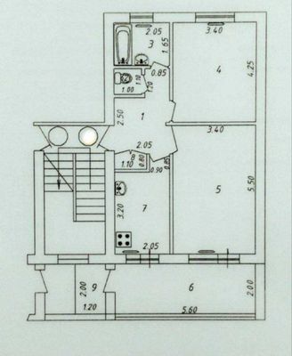 Продается 2-комнатная квартира. Махтумкули. IT-Park