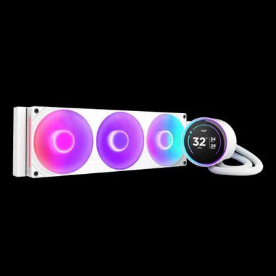 Система водяного охлаждения AIO NZXT KRAKEN ELITE 360 RGB 2024 White.