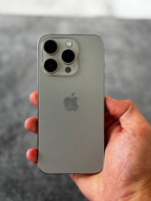Iphone 15pro 128gb Natural Titan Dual sim 100%