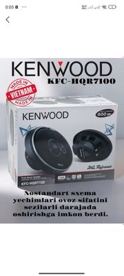 Kenwood KFC-HQ7100 Spark moshinasida turipti orginal polkalari bilan