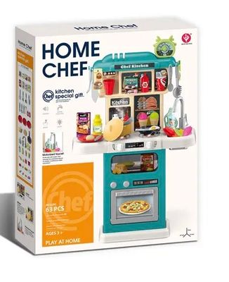 Кухня детская, Home chef, 63 детали