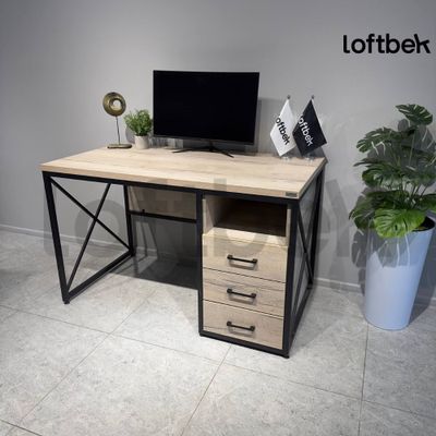 Стол в стиле лофт для офиса и дома от первых рук. Loftbek