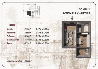 Новостройка!8.5млн.сум рас-чки после30%предоплаты.