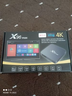 Смарт ТВ бокс приставка X96 max