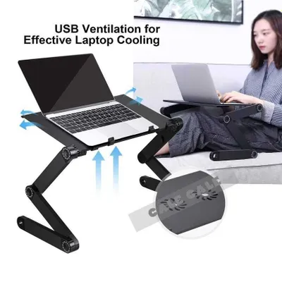Регулируемая многофункциональная вентилируемая подставка для ноутбука