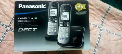 Panasonic, damashniy 2 talik telefon orginal