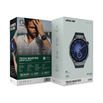 Green Lion Tech Master aqilliy soati 1.43 dyum Amoled / Умные часы