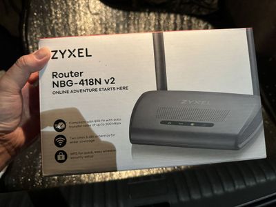 Wi-fi router NBG-418N v2 оптика