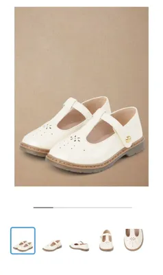 Очаровательные белые туфли для девочек от бренда Gymboree