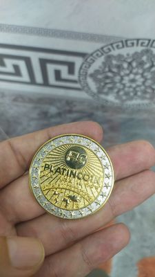 Продам platincoin монету сувенирная есть капсула коробка очень редкая