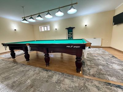 Billiard grafit stol
