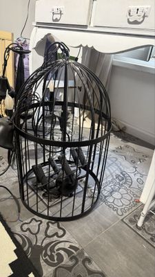 Люстра «птичья клетка»
