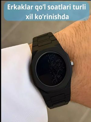 Soat erkaklar uchun, arab raqamli soat