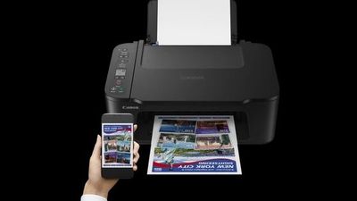 Принтер цветной МФУ Canon WI-FI есть