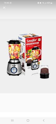 Sonifer 2в1 новый стационарный блендер кофемолка blender sf-8097