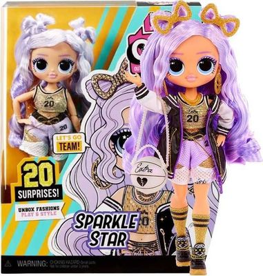 Кукла ЛОЛ Искорка Стар L.O.L. OMG Sports Fashion Doll Sparkle Star