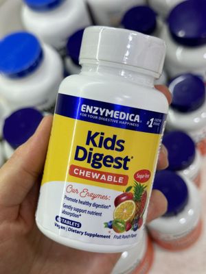 Kids Digest Enzymedica 60 жевательных таблеток В НАЛИЧИИ