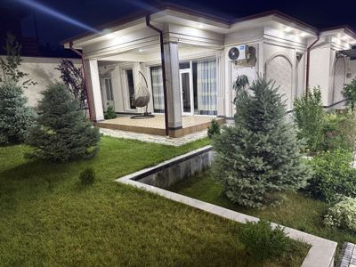 Oq tosh yon bagrida dacha sauna bassen tenis wifi bbq landshaft dizayn