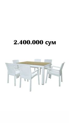 4 va 6 kishilik Stol stullar/ Стол-стули для 4 и 6 людей