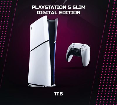 Игровая приставка Sony PlayStation 5 Slim 1TB Digital Edition. Euro.