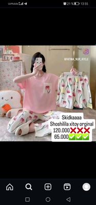 xitoy 3 talik pijama