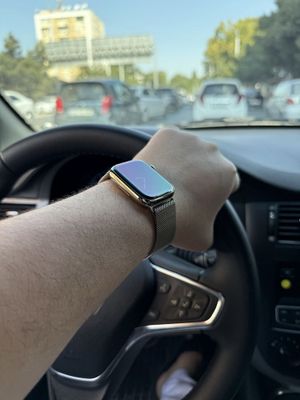 Iwatch 7 45 milanese gold ideal