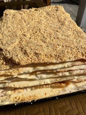 Напалеон сливочном масле