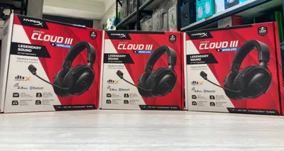 Игровая гарнитура HyperX Cloud III Wireless Black