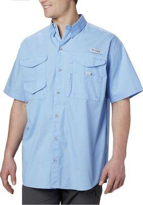 Columbia Men's PFG Bonehead Рубашка с коротким рукавом