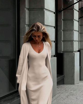 Платья и кардиган
