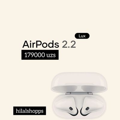 Airpods 2 Kafolat bor