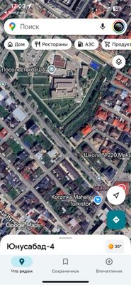 Посольство США. Нежилой, 16 соток, вдоль дороги.