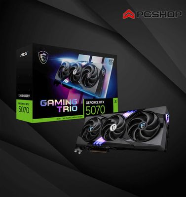 MSI GeForce RTX 5070 12G gaming trio OC