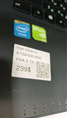 500 hdd 128 ssd 2 ta videokarta bor operativka 4 gb