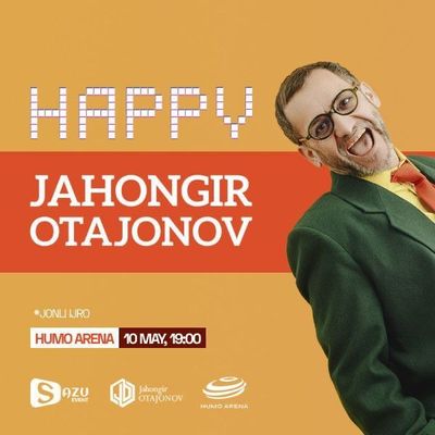 Jahongir Otajonov HUMO ARENA 1-iyn 2025. 19:00. 21:30